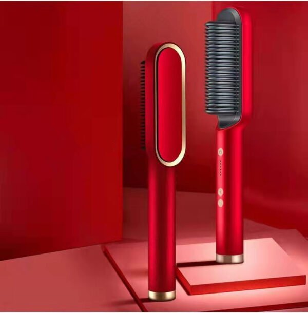 2 In 1 Hair Straightener Electric Hair Brush - Image 5
