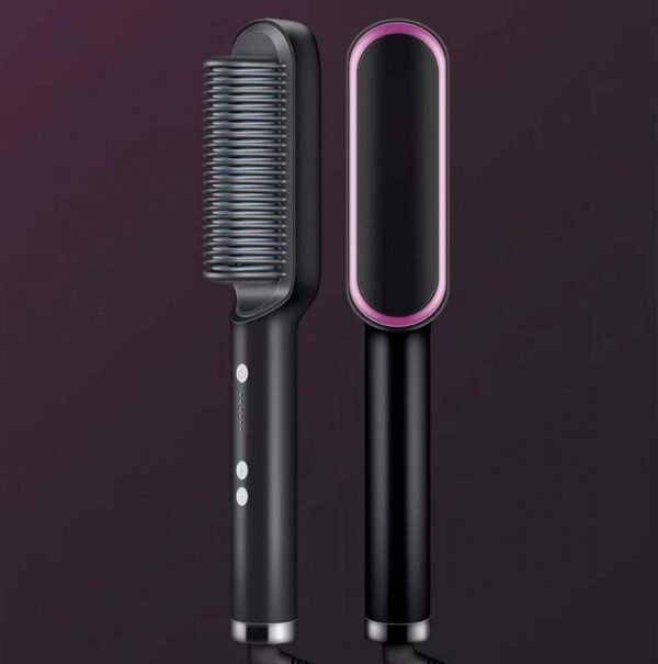 2 In 1 Hair Straightener Electric Hair Brush - Image 6