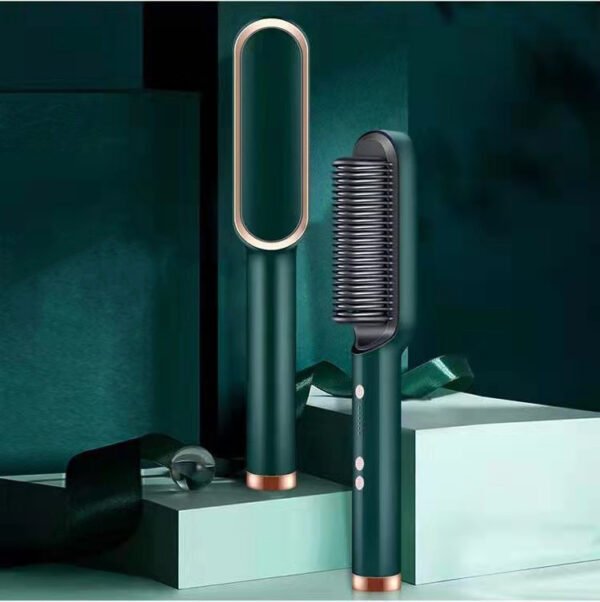 2 In 1 Hair Straightener Electric Hair Brush - Image 10