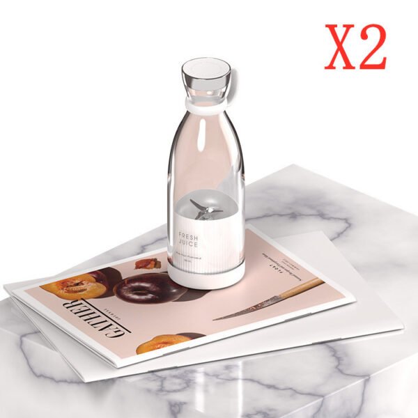350ML USB Rechargable Juicer Blender Mixer - Image 2